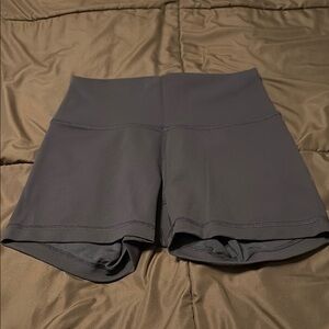 Black 3.5 inch Lululemon spandex, size 8.